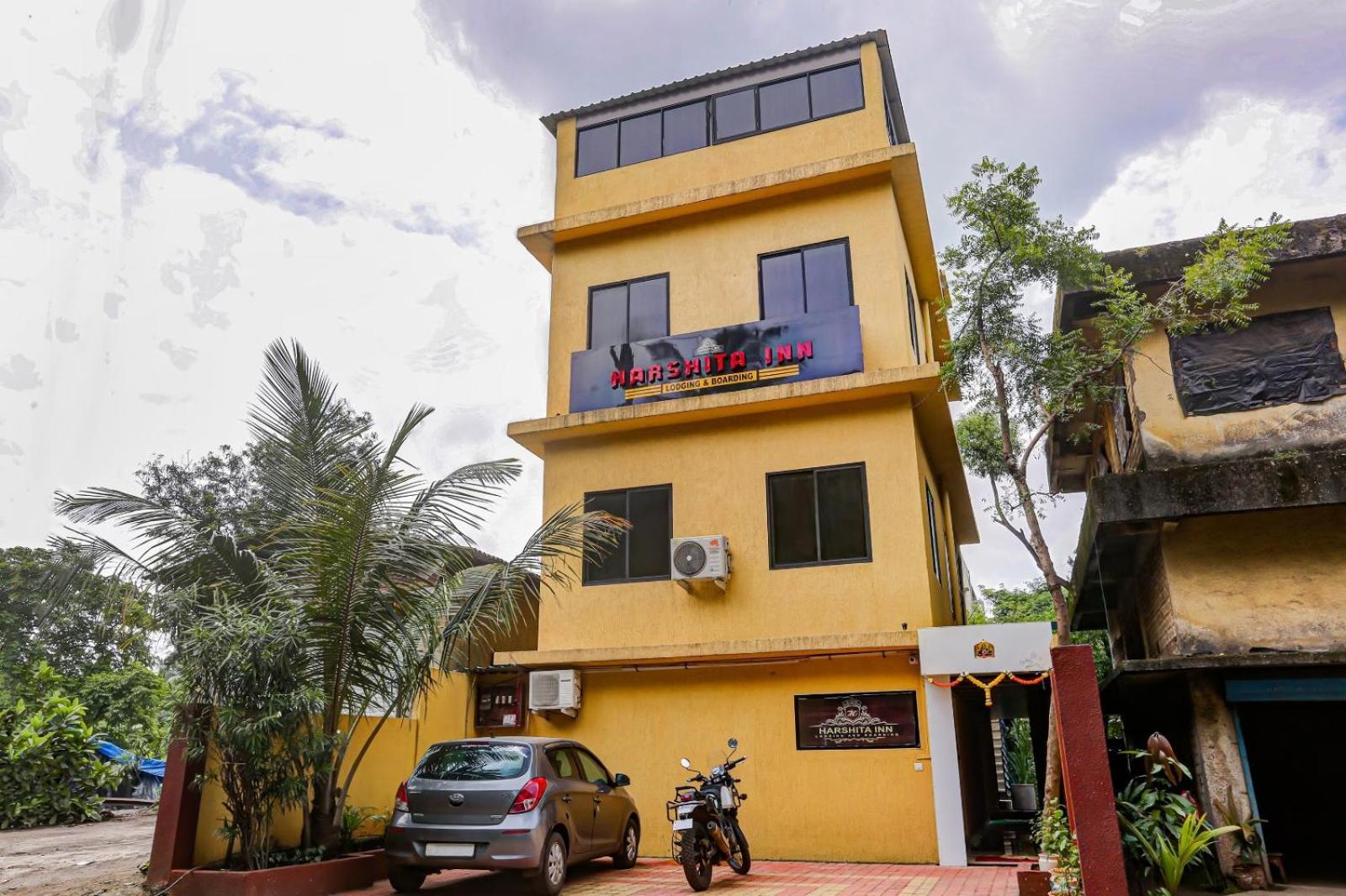 Glitz Hotels Harsita Inn - Mahape Navi Mumbai Exteriör bild